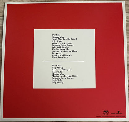 M.I.A* - Murder In A Foreign Place (LP, Album, RE, Red with black shadows)
