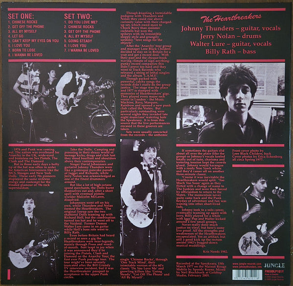 The Heartbreakers - D.T.K. (Live At The Speakeasy) (LP, Ltd, Amarillo / Yellow)