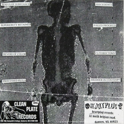 Guernica – Cleanse - 7" - 1999 - Clean Plate Records – CP26 - Como Nuevo / Like New (M- / M-)