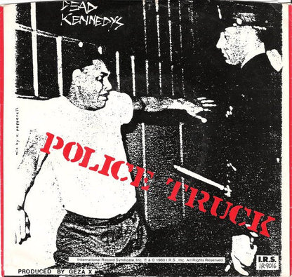 Dead Kennedys – Holiday In Cambodia / Police Truck - 7" - With Insert - 1980 - I.R.S. Records – IR 9016 - Muy Buen Estado / Very Good Condition (VG+ / VG+)