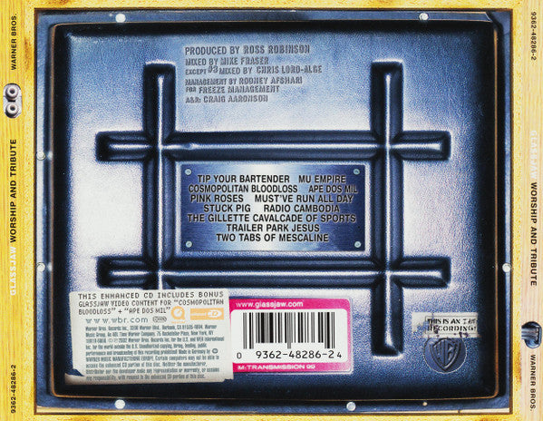 Glassjaw – Worship And Tribute - CD - Muy Buen Estado / Very Good Condition (VG+/VG+)