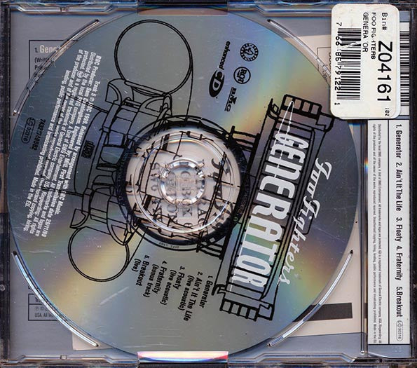 Foo Fighters ‎– Generator - CD