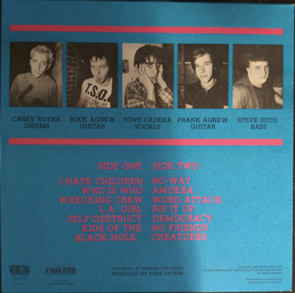 Adolescents - Adolescents (LP, Album, RE)