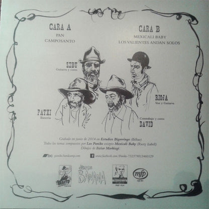 Los Paniks - Los Valientes Andan Solos (7", EP)