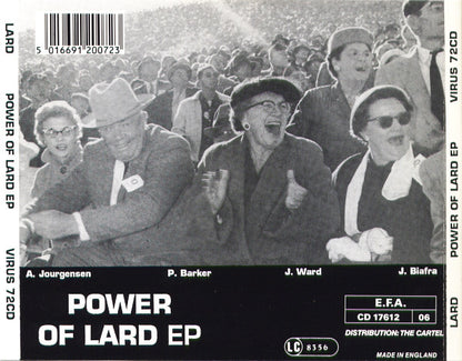 Lard – Power Of Lard EP - CD - 1989 - Alternative Tentacles – VIRUS 72CD - Muy Buen Estado / Very Good Condition (VG+/VG+)