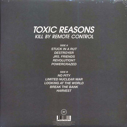 Toxic Reasons ‎– Kill By Remote Control - LP - Colored vinyl (grey) - Gatefold Sleeve - Limited edition; 1000 copies made