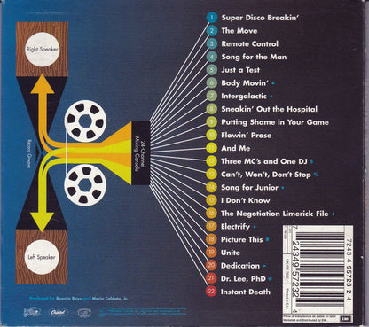 Beastie Boys – Hello Nasty - CD - Digipak - 1998 - Capitol Records – 7243 4 95723 2 4, Grand Royal – 7243 4 95723 2 4