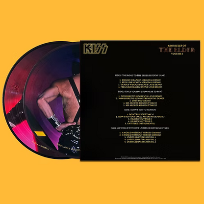 KISS 2xLP Kronicles Of The Elder - Volume I (Picture Disc 450 Numbered Copies)