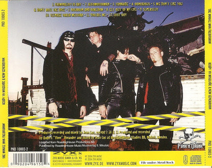 The Mobile Mob Freakshow - Ready To Misguide A New Generation - CD - Nuevo sin usar pero no precintado / New and unplayed but not sealed.