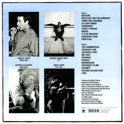 Wire - Pink Flag (LP, Album, RE)