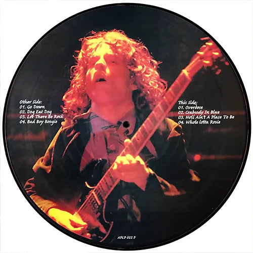 AC/DC - Let There Be Rock - LP (Picture Disc) - 2019 - Albert Productions ‎– APLP022