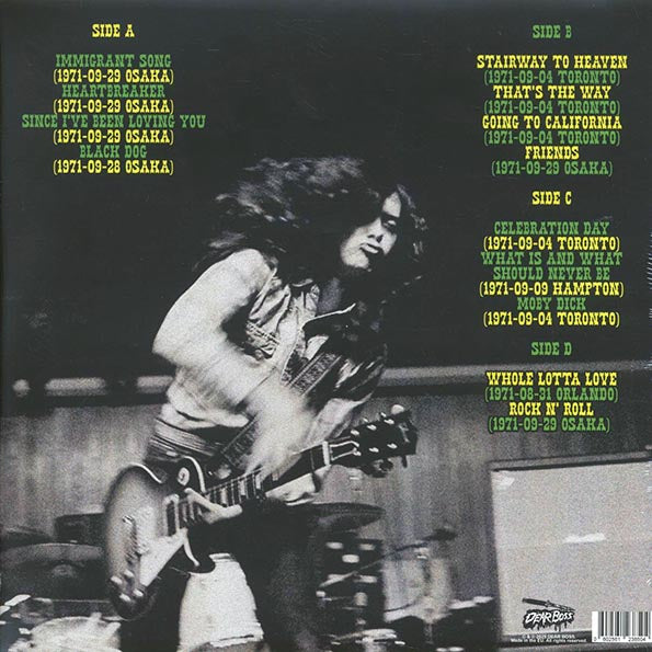 Led Zeppelin – Evolution Is Timing: 1971 Radio Sessions - 2xLP - Green Marble