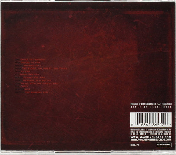 Machine Head – The Burning Red - CD - Roadrunner Records – RR 86512-2