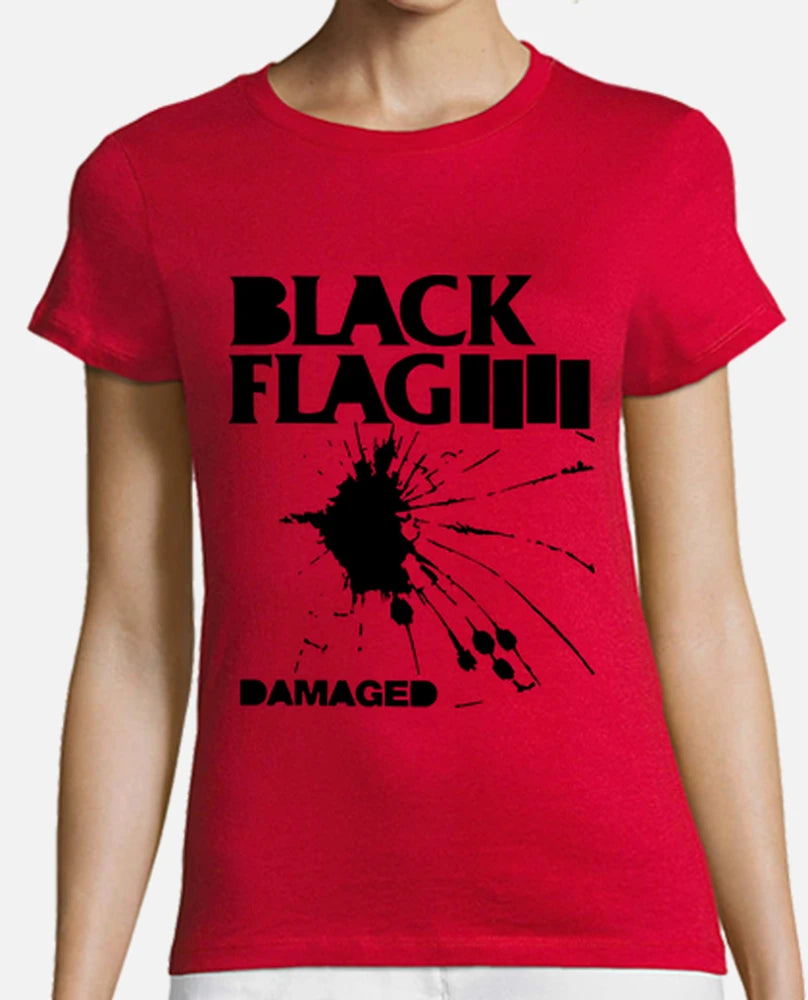 Black Flag - Camiseta Chica / Girl T-Shirt