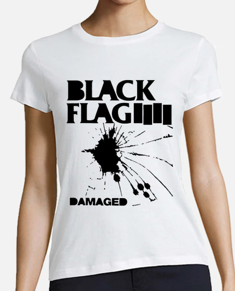 Black Flag - Camiseta Chica / Girl T-Shirt