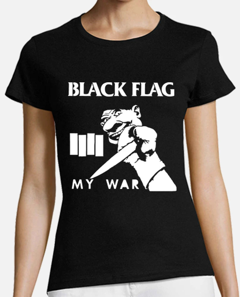 Black Flag - Camiseta Chica / Girl T-Shirt