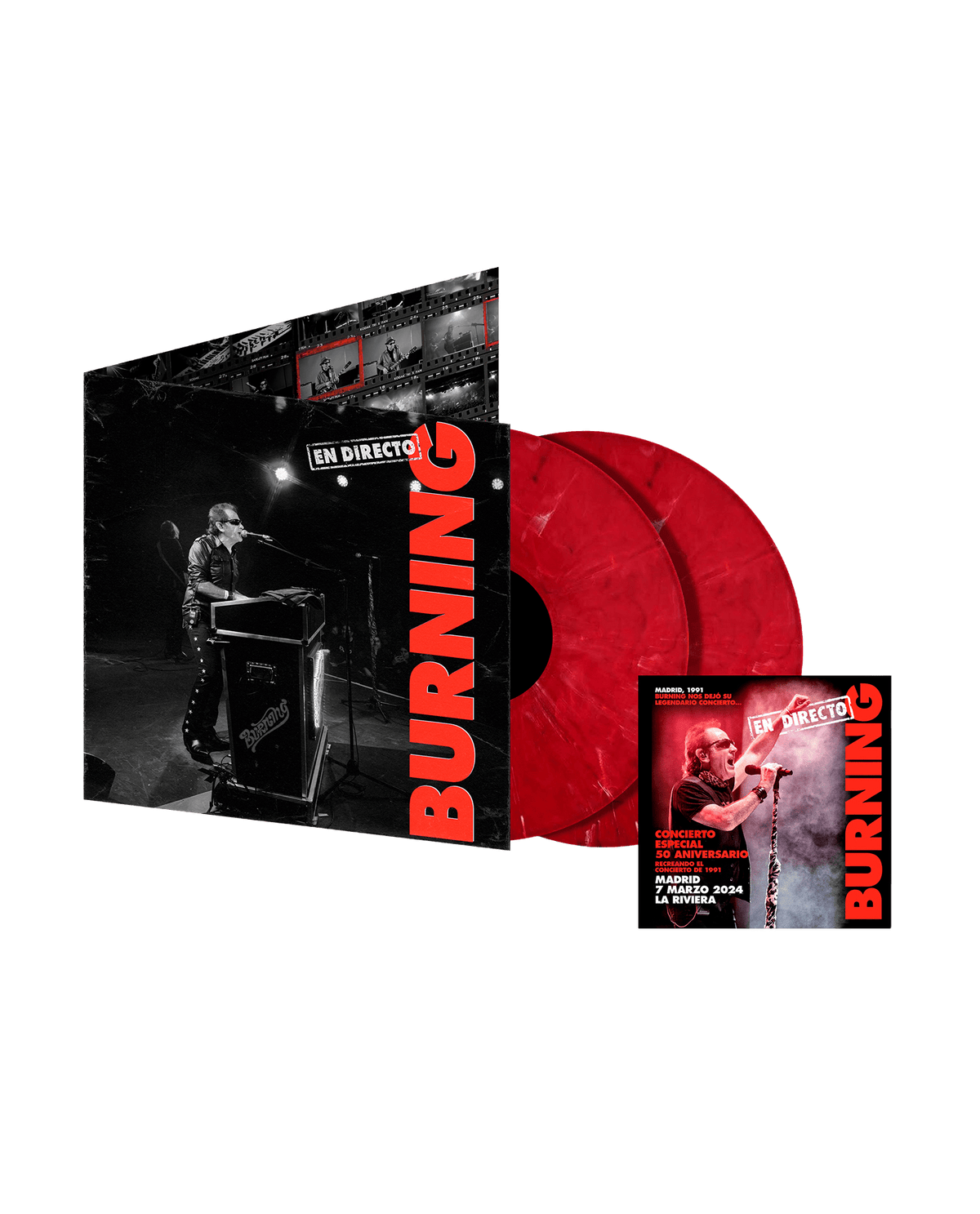 The Burning - En directo-50 aniversario - 2xLP - Color