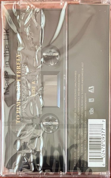 Kendrick Lamar - To Pimp A Butterfly - Cassette