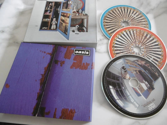 Oasis – Stop The Clocks - 2xCD + DVD - CDs y DVD Como Nuevos / Portada Como Nueva (M-/M-)