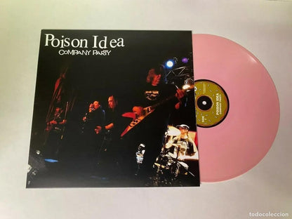 Poison Idea – Company Party - LP - Rosa / Pink - 2015 - Voodoo Doughnut Recordings – VDR 1606 - Como Nuevo / Like New (M- / M-)