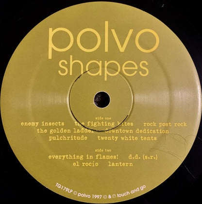Polvo – Shapes - LP - 2008 - Touch And Go – TG179LP