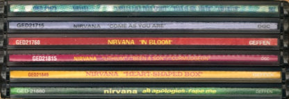 Nirvana - Singles - 6xCD Box Set - CDs Muy Buen Estado / Portada Muy Buen Estado (VG+/VG+)