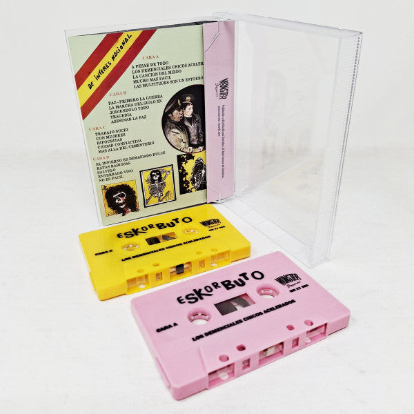 Eskorbuto - Los Demenciales Chicos Acelerados (2xCass, Album, RE)