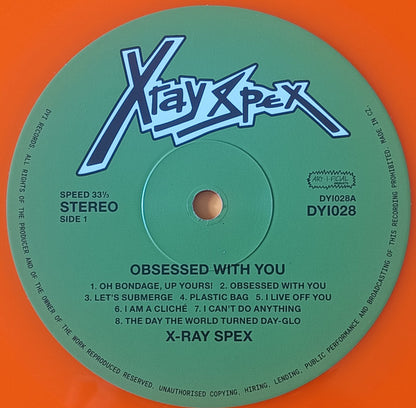 Xray Spex - Obsessed With You (The Early Years) (LP, Comp, Ltd, RE, RM, Naranja / Orange)