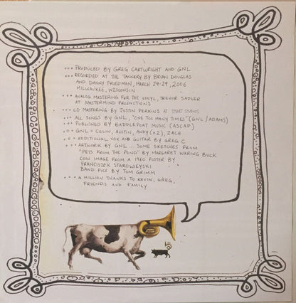 Goodnight Loving – Cemetery Trails - LP - 2006 - Dusty Medical Records – DMR-322 - Como Nuevo / Like New (M-/M-)