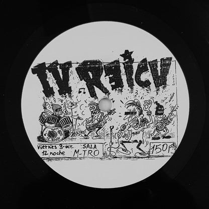 IV Reich – Primera Maqueta - 2x7" - 2007 - Desobediencia Records – DR17 - Como Nuevo / Like New (M- / M-)