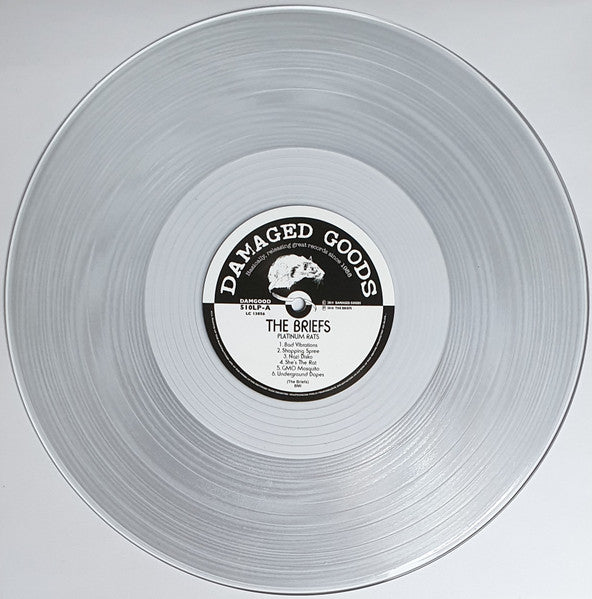 The Briefs - Platinum Rats (LP, Album, Clear)