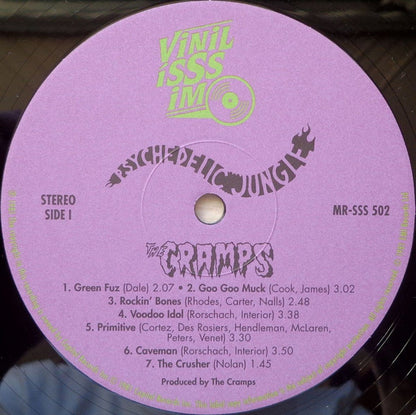 The Cramps – Psychedelic Jungle - LP - 180 gr. - 2011 - ViNiLiSSSiMO – MR-SSS 502