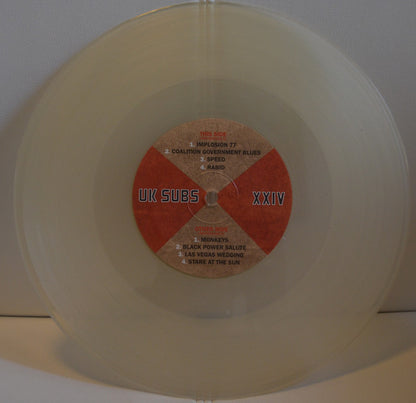 UK Subs - XXIV (10", Clear + 10", Green + Album, Ltd, RE)