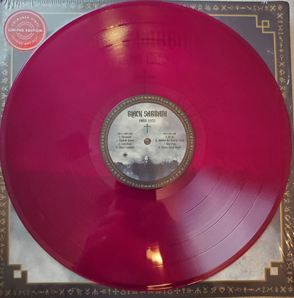 Black Sabbath ‎– Paris 1970 - LP - Purple - Gatefold Sleeve - Limited Edition of 100 Copies