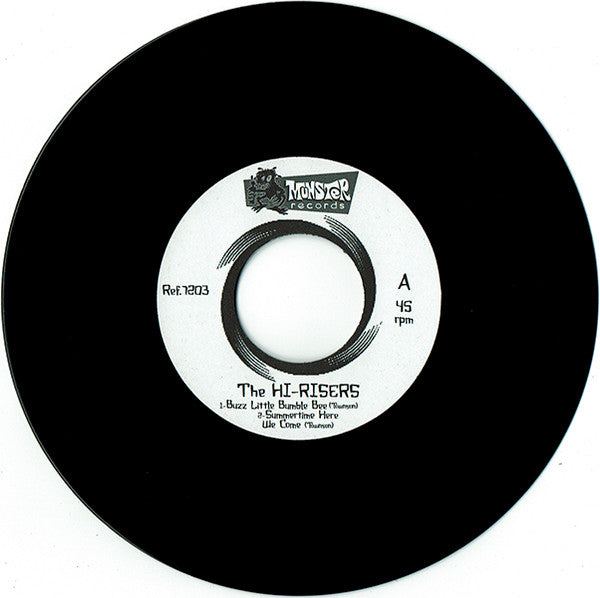 The Hi-Risers – Buzz Around With The Hi-Risers - 7" - 2006 - Munster Records – 7203 - Como Nuevo / Like New (M- / M-)