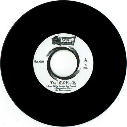 The Hi-Risers – Buzz Around With The Hi-Risers - 7" - 2006 - Munster Records – 7203 - Como Nuevo / Like New (M- / M-)