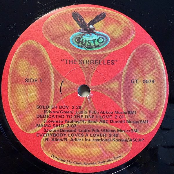 The Shirelles ‎– The Shirelles - LP - 1981 - Gusto Records ‎– GT-0079 - Vinilo Muy Buen Estado / Portada Muy Buen Estado (VG+/VG+)