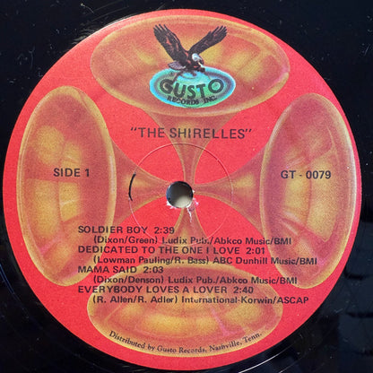 The Shirelles ‎– The Shirelles - LP - 1981 - Gusto Records ‎– GT-0079 - Vinilo Muy Buen Estado / Portada Muy Buen Estado (VG+/VG+)
