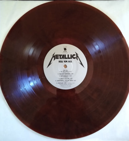 Metallica ‎– Kill 'Em All - LP - Red [Jump In The Fire Engine Red]