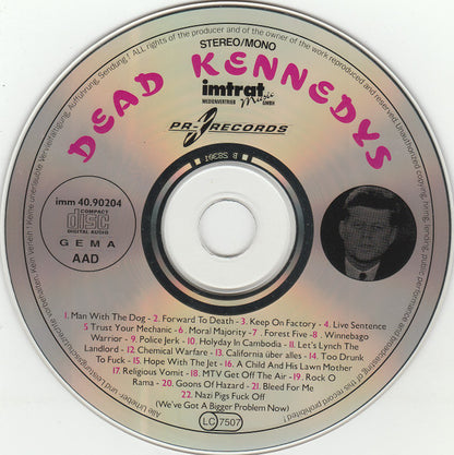 Dead Kennedys – Live & Alive - CD - 1989 - PR-RECORDS – imm 40.90204 - Como Nuevo / Like New (M-/M-)