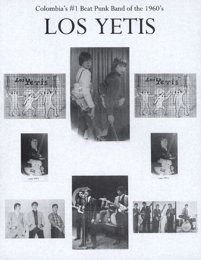 Los Yetis – Colombia’s #1 Beat Punk Band Of The 1960’s - Historia Verdad De Los Yetis - LP - 2007 - Unofficial - USADO / USED (M- / M-)