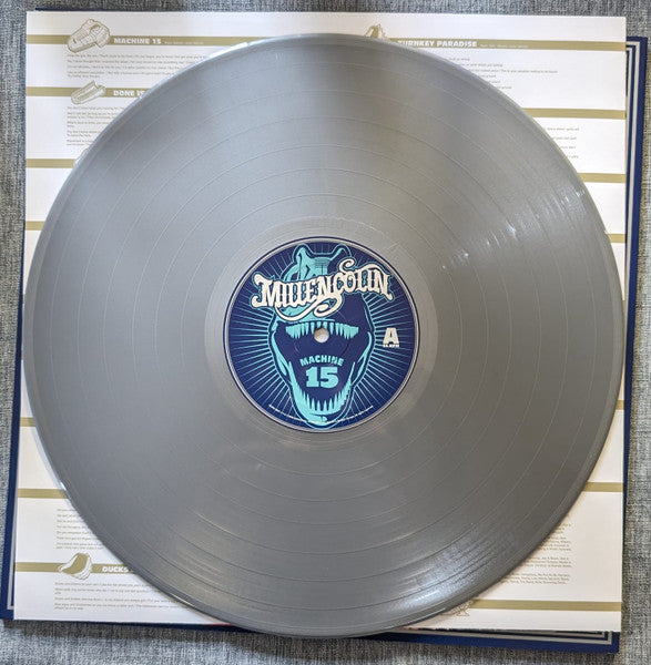 Millencolin - Machine 15 (LP, Album, Ltd, RM, Plateado / Silver)