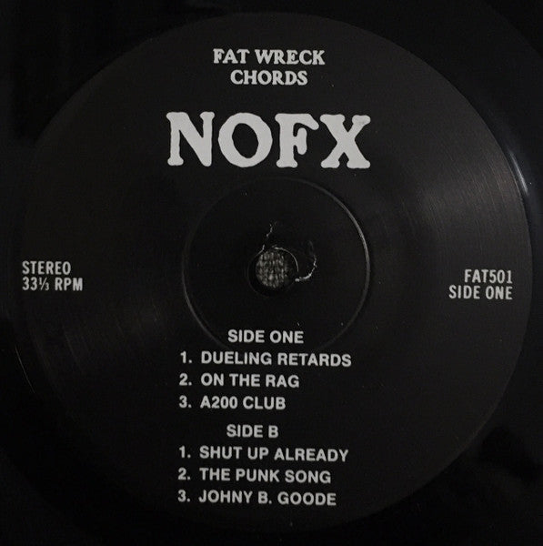 NOFX – The P.M.R.C. Can Suck On This - 7" - Fat Wreck Chords ‎– FAT501