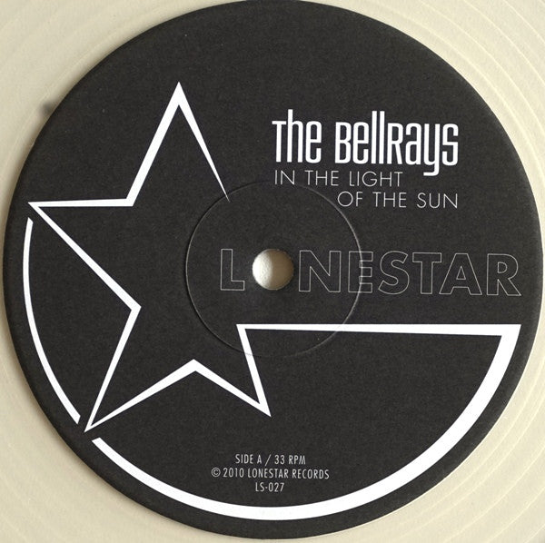 The Bellrays – In The Light Of The Sun - LP - Transparent White - 2011 - Lonestar Records – LS027