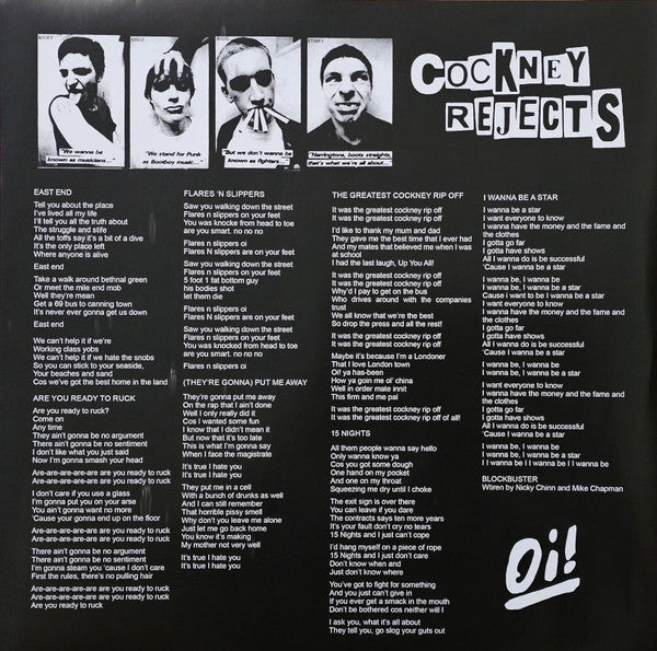 Cockney Rejects - Peel Sessions 79/80 (LP, Comp, RE)