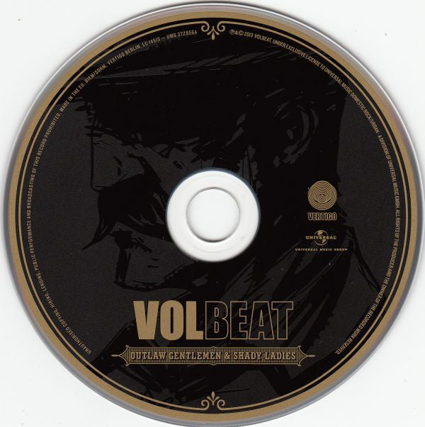 Volbeat ‎– Outlaw Gentlemen & Shady Ladies - 2xCD - Digipak - CDs Como Nuevos / Portada Como Nueva (M-/M-)