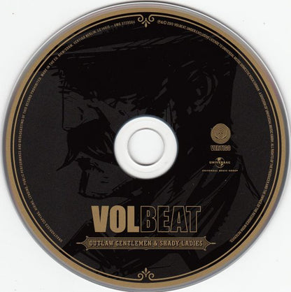 Volbeat ‎– Outlaw Gentlemen & Shady Ladies - 2xCD - Digipak - CDs Como Nuevos / Portada Como Nueva (M-/M-)