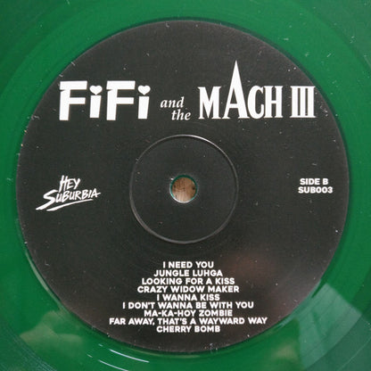 Fifi And The Mach III - Attack The Zombies (LP, Album, Ltd, RE, Green Translucent)