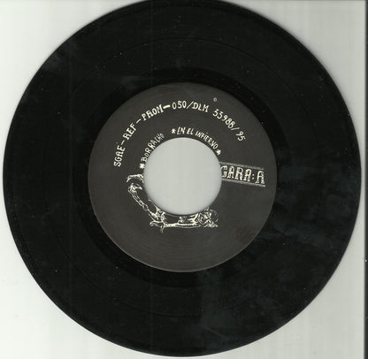 Devicio – Borracho - 7" - 1995 - El Mas Alla Records – PROM-050 - Vinilo Muy Buen Estado / Portada Muy Buen Estado (VG+/VG+).