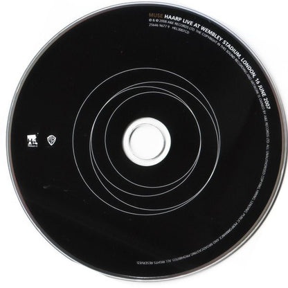 Muse – HAARP - CD+DVD - CD y DVD Muy Buen Estado / Portada Como Nueva (VG+/M-)